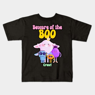 Beware of the Boo Crew Kids T-Shirt